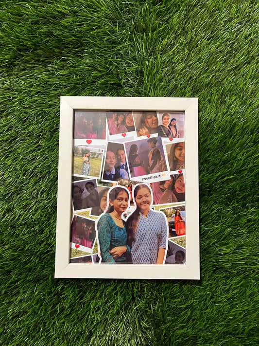 Personalized Friendship/Memory Collage Frame